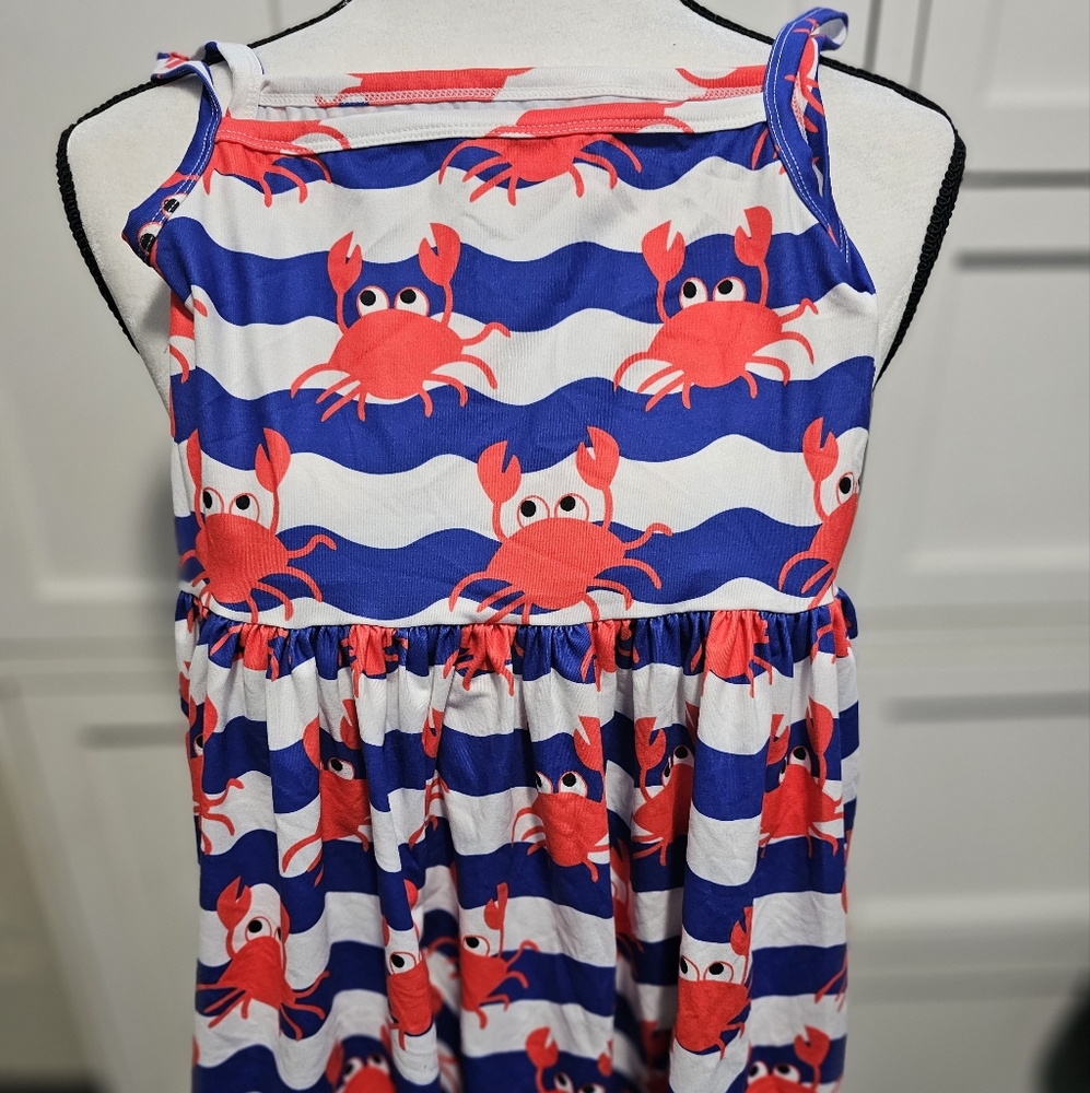 Crab girls dress